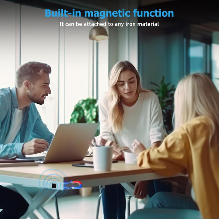 128GB Diktiergerät Mini Aufnahmegerät mit Dreifacher Rauschunterdrückung Voice Recorder, HD 3072 Kbp