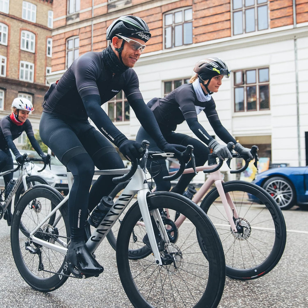 GripGrab AquaShield High Cut Profi Rennrad Regenschutz Überschuhe Reissverschlusslose Lange Aero Rad