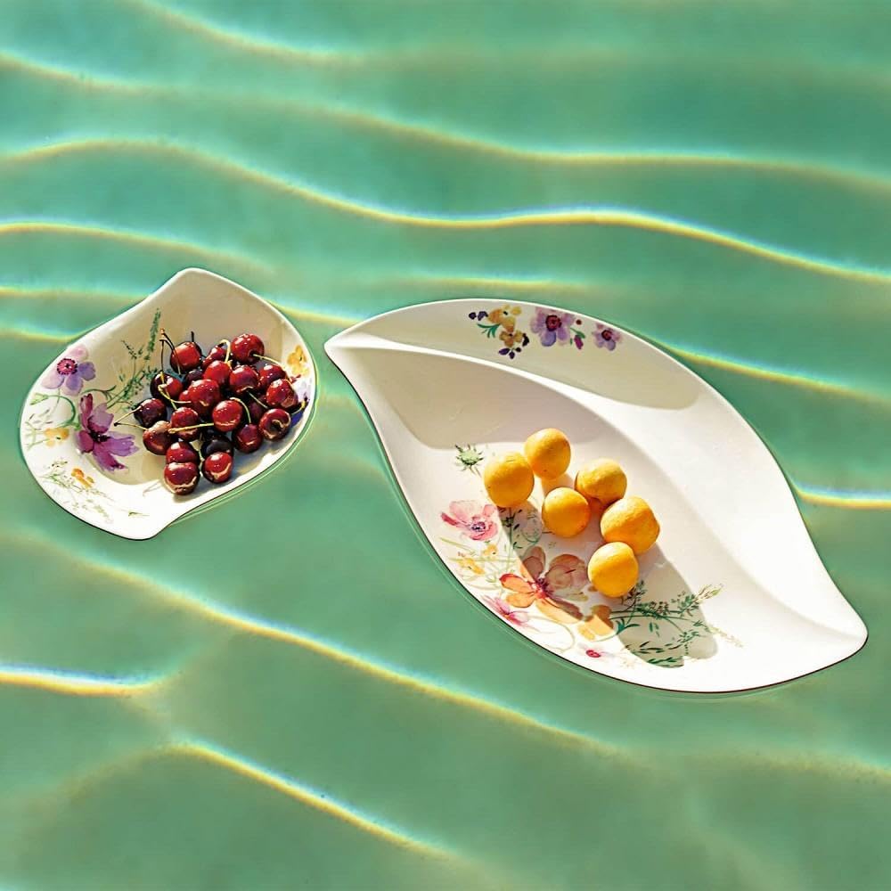 Villeroy und Boch- Mariefleur Basic Serve und Salad tiefe Schale, Schale für Beilagen und Salate, 29