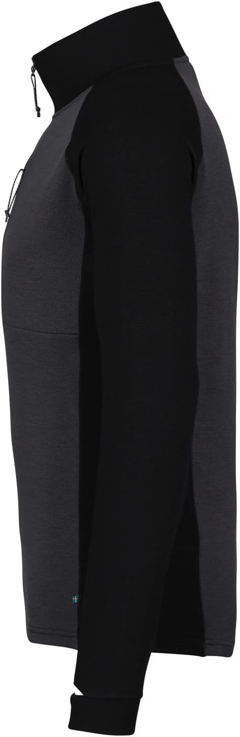Stoic Herren Merino260 StadjanSt. Zip Pullover Merinopullover Stehkragen mit 1/4 Reissverschluss M S