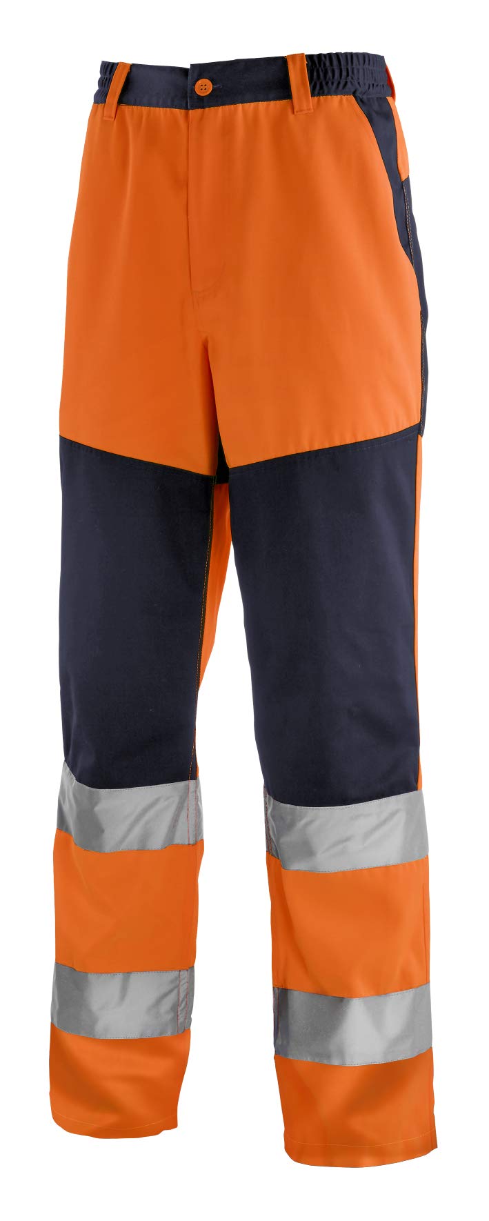teXXor 4355-94 Wanschutz-Bundhose "Rochester", Grösse 94, Warnorange/Marineblau Grösse 94 Warnorange
