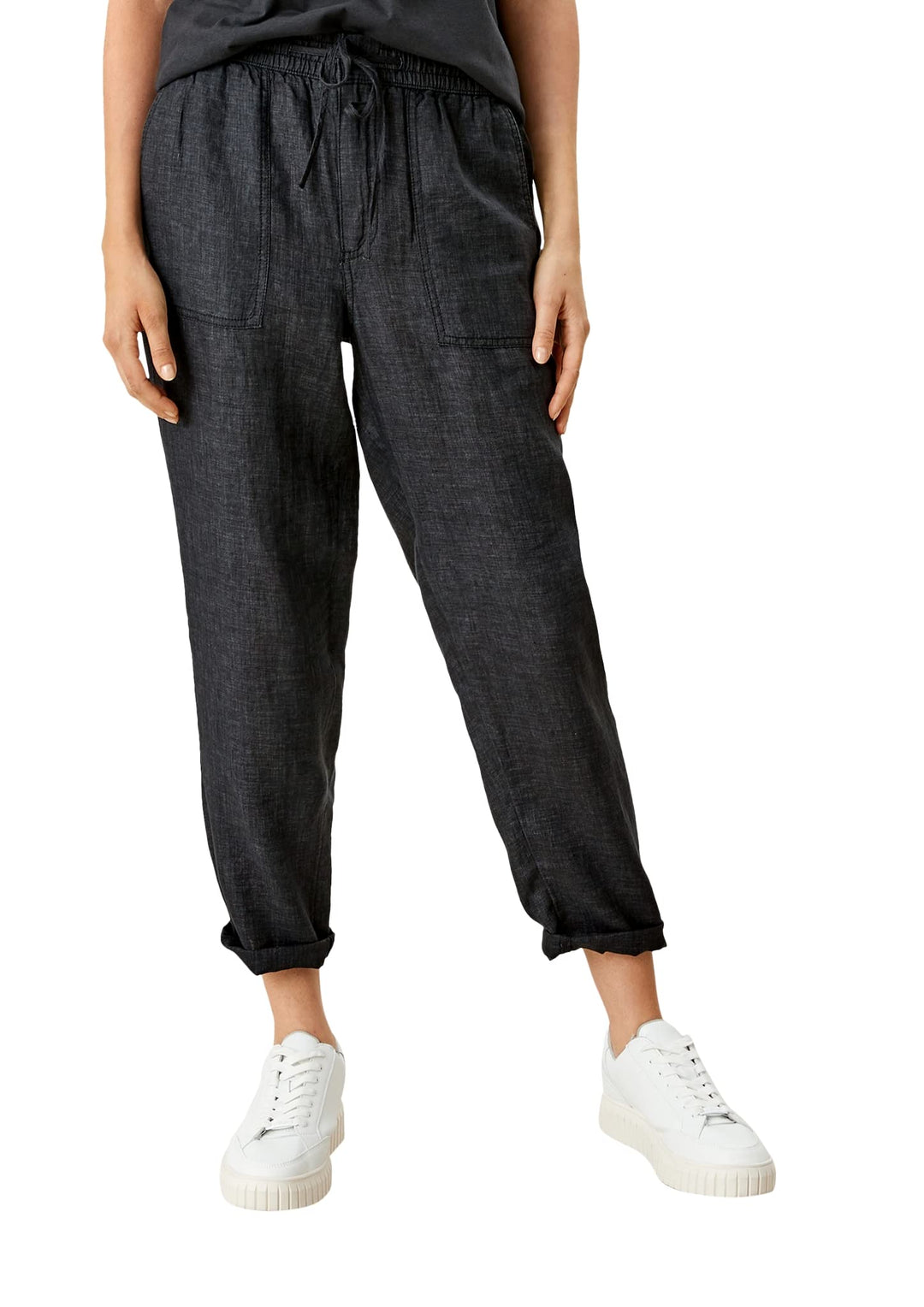 s.Oliver Damen Hose 7/8 36 Navy, 36 Navy