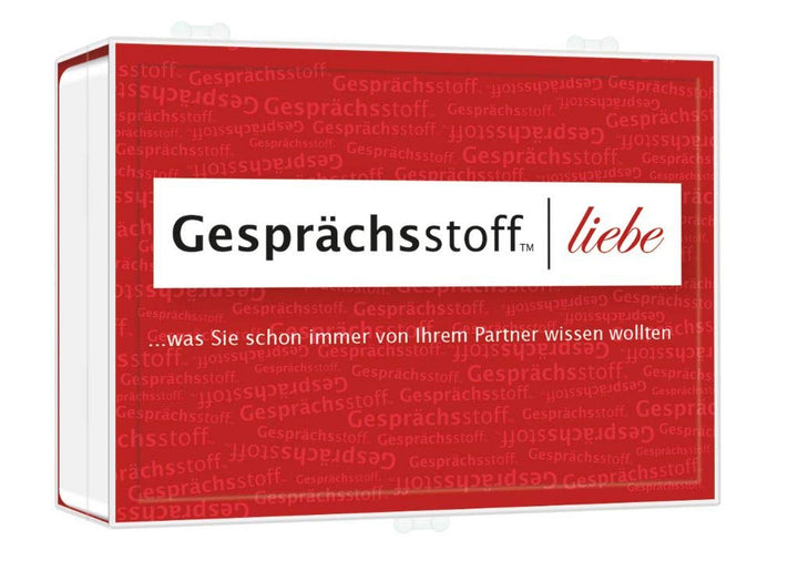 Kylskapspoesi 41002 - Liebe Gesprächsstoff, Rot