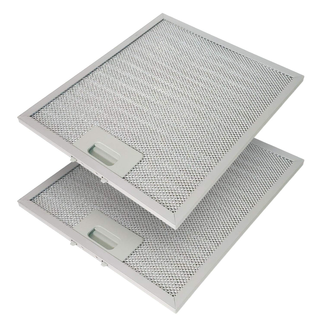 Metallfettfilter für Dunstabzugshauben, 320x260mm, Fettfilter mit Metallgitter für Küchenabzugshaube