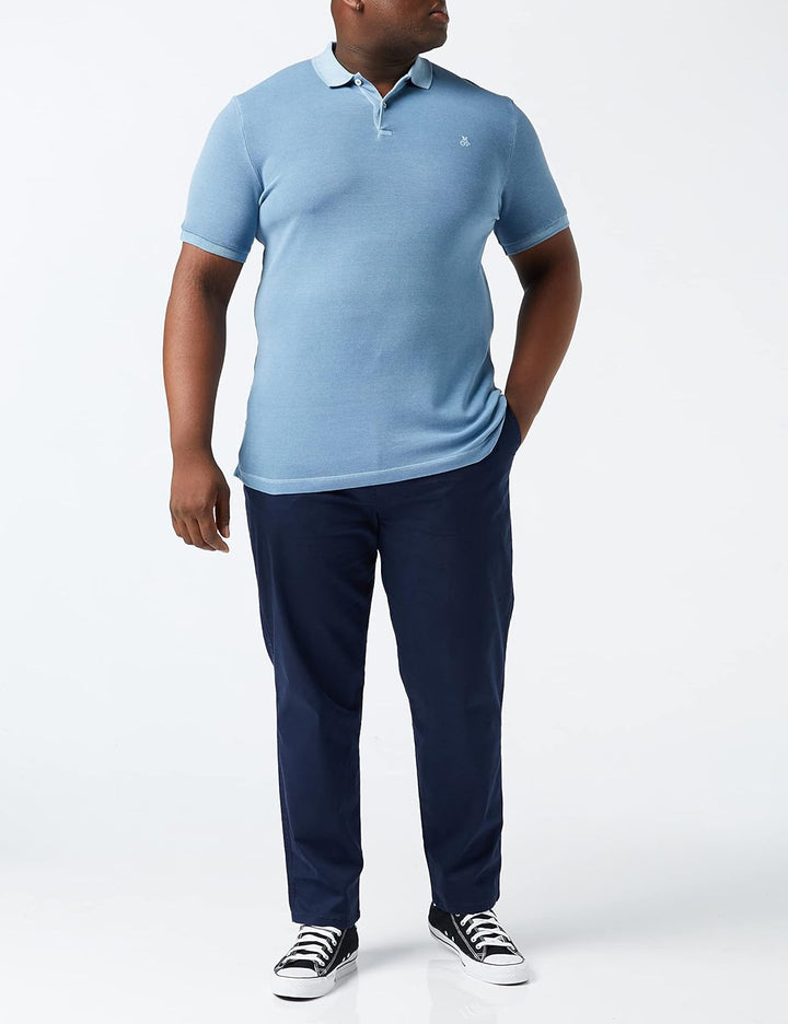 Marc O'Polo Herren Kurzarm-Poloshirt mit Stretch-Anteil Shaped Fit XS 837, XS 837