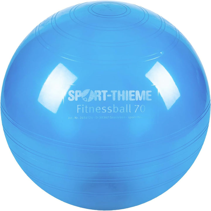 Sport-Thieme Fitnessball | Ideal für Fitness-Übungen mit eigenem Körpergewicht | Made in Germany | G