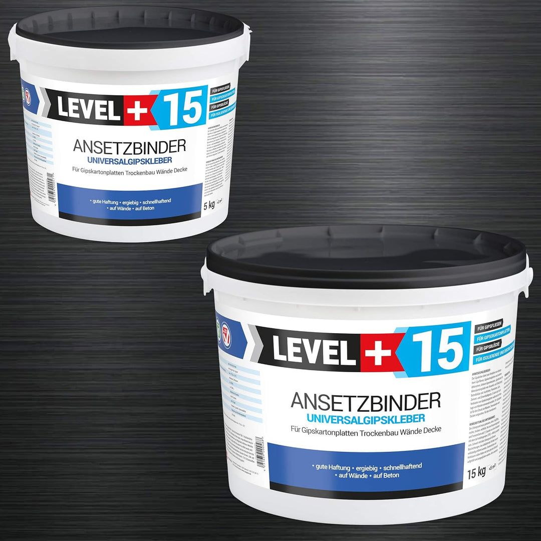15 kg Gipskleber Ansetzgips Klinker Verblender Riemchen Steinriemchen RM15