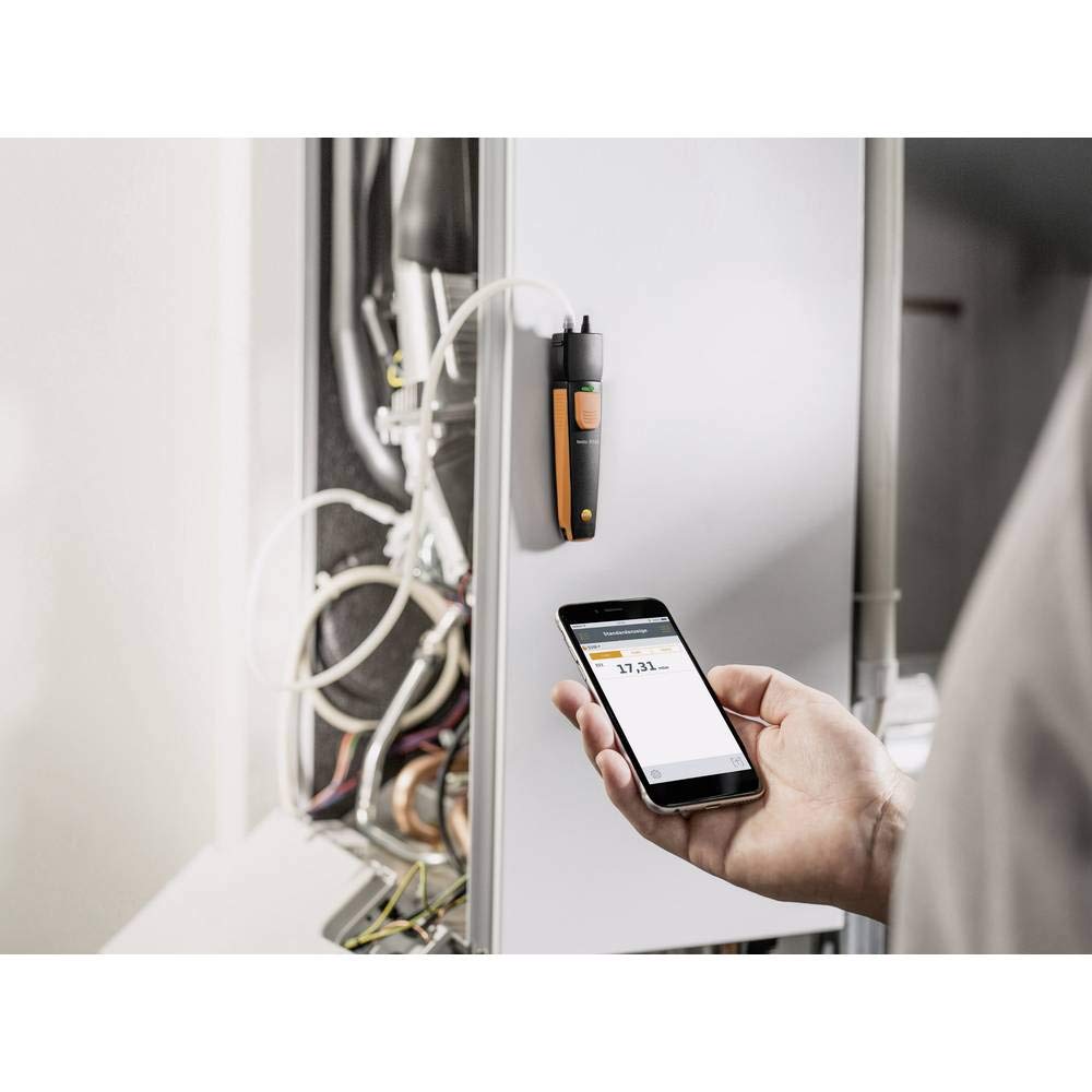 testo - 510i - 0560 1510 - Differenzdruckmessgerät mit Smartphone-Bedienung für den Einsatz in der G
