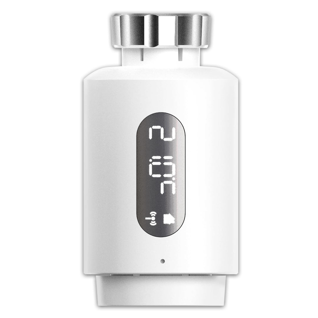Smart Heizkörperthermostat mit APP ANTELA Digitales Display zur Kontrolle der Heiztemperatur, Kompat