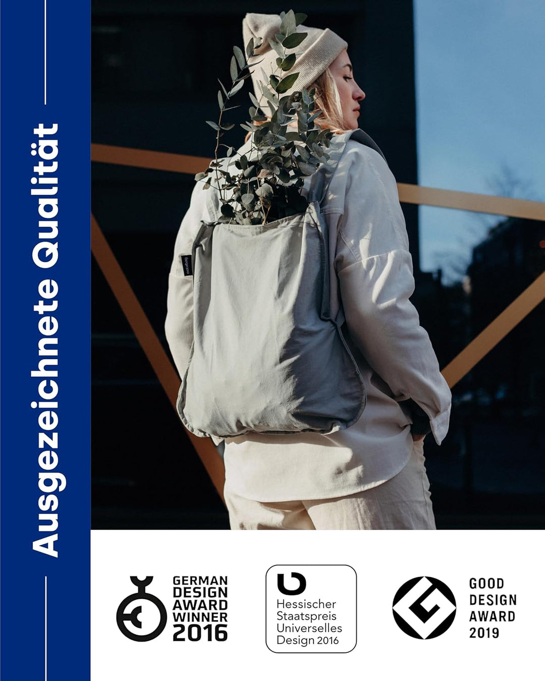 Notabag Unisex Original Gepäck-Handgepäck Original Grau, Original Grau