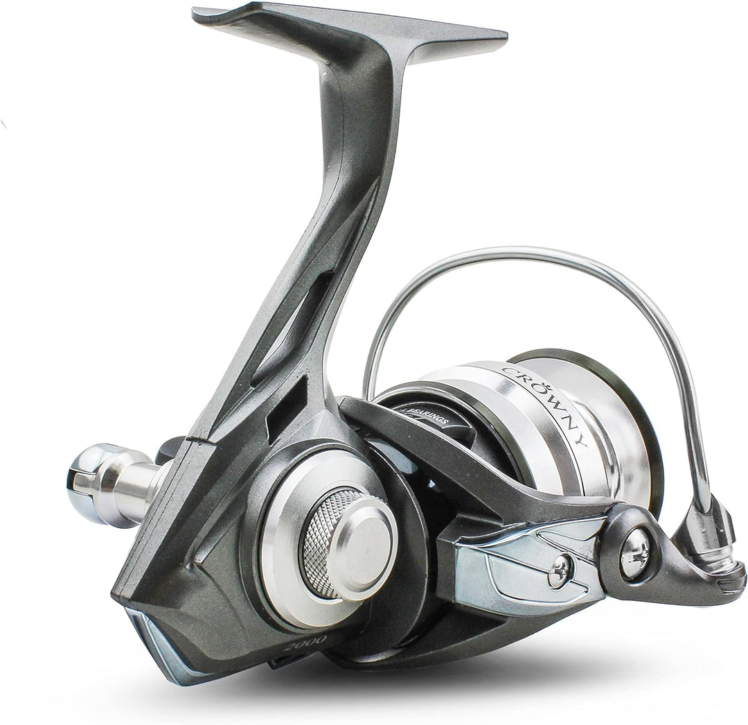 Crowny 2000 - in Transportbox Stationärolle Spinnrolle Angelrolle von Sänger