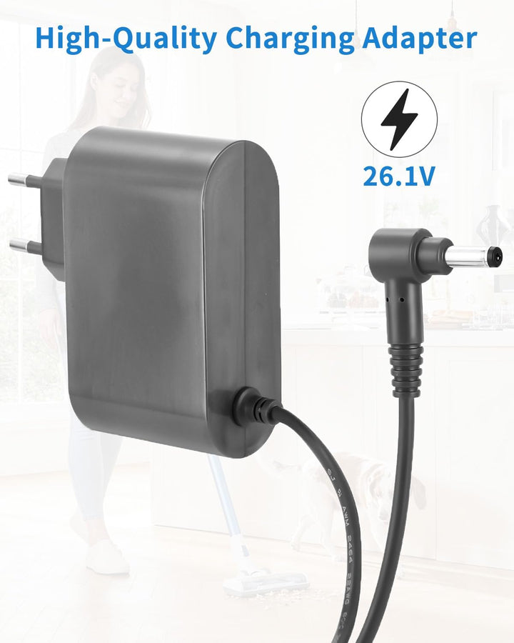 26.1V Ladekabel Ladegerät für Dyson V8 V7 V6 SV03 SV04 SV05 SV06 SV09 SV10 SV11 DC58 DC59 DC60 DC61