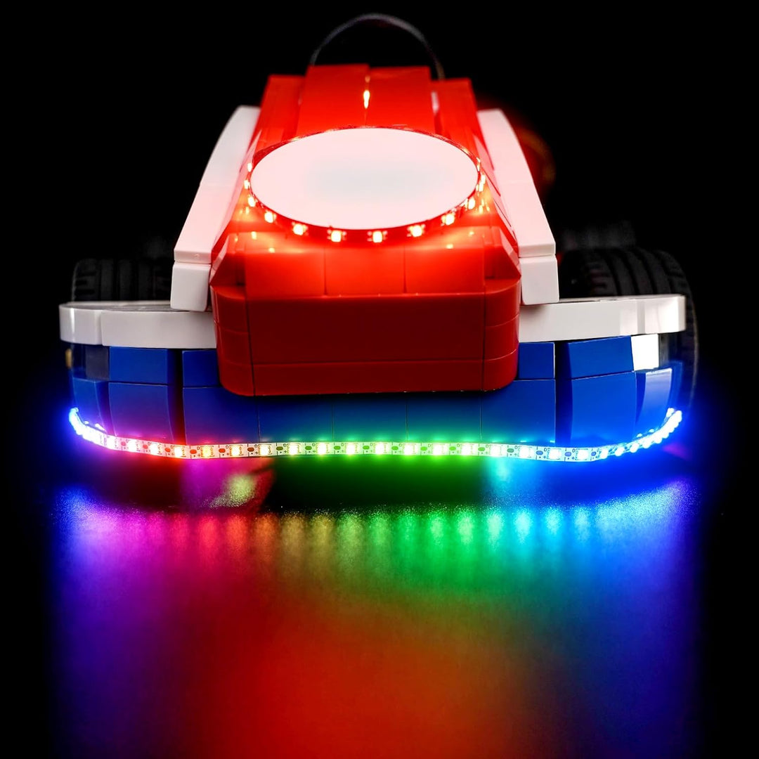 Led Licht Set Kompatibel mit Lego 72037 Mario Kart – Mario & Standard Kart (Kein Modell), Dekoration