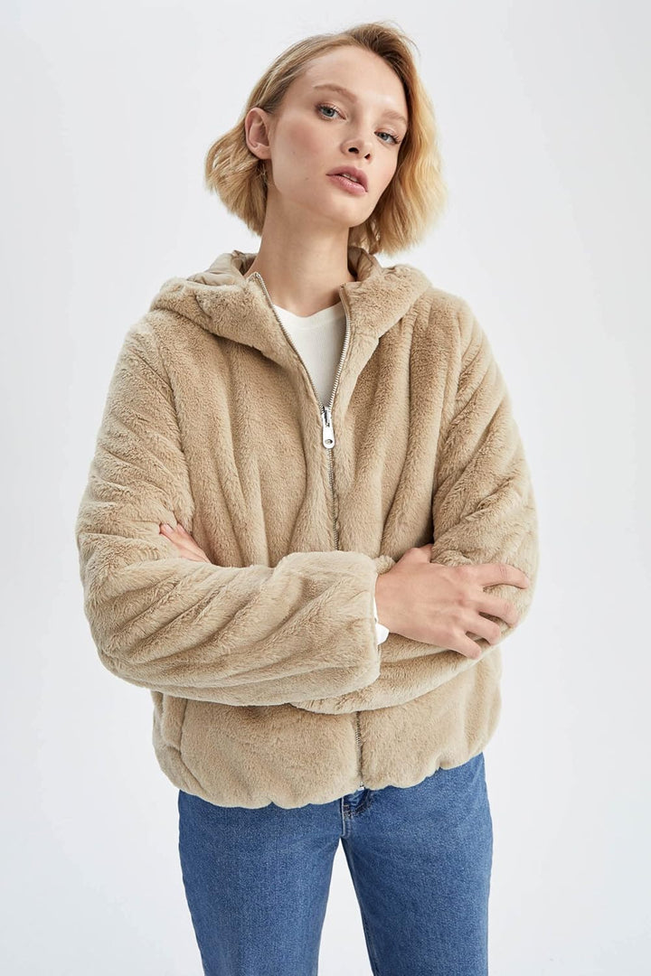 DeFacto Damen Jacket XL Sand, XL Sand