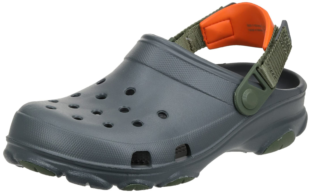 Crocs Unisex Classic All Terrain ClogClogs 41/42 EU Slate Grey Multi, 41/42 EU Slate Grey Multi
