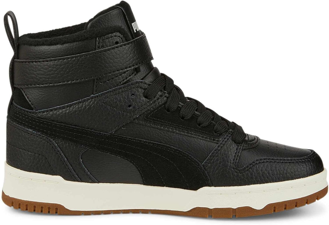 PUMA Unisex Kinder Rbd Game WTR Jr Sneaker 35.5 EU Puma Black Puma Black Puma Team Gold, 35.5 EU Pum