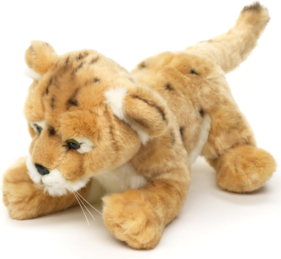 Uni-Toys - Löwenbaby - 31 cm (Länge) - Plüsch-Löwe, Wildtier - Plüschtier, Kuscheltier Löwenbaby (31