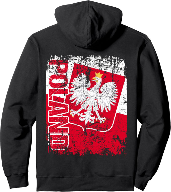 POLEN Flagge | Damen Herren Kinder POLSKA POLEN Pullover Hoodie
