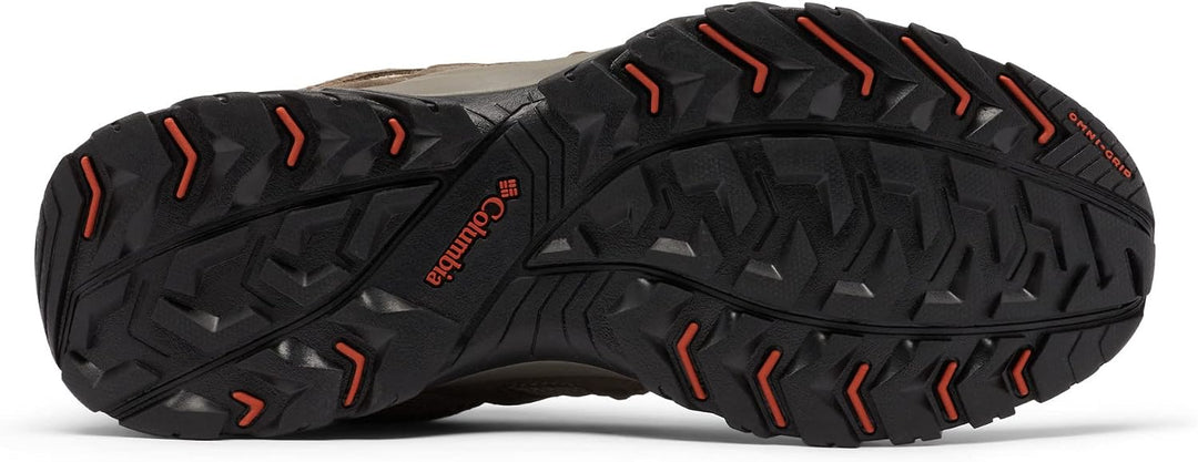 Columbia Redmond III WP wasserdichte Wanderschuhe für Herren 40 EU Pebble X Dark Sienna, 40 EU Pebbl