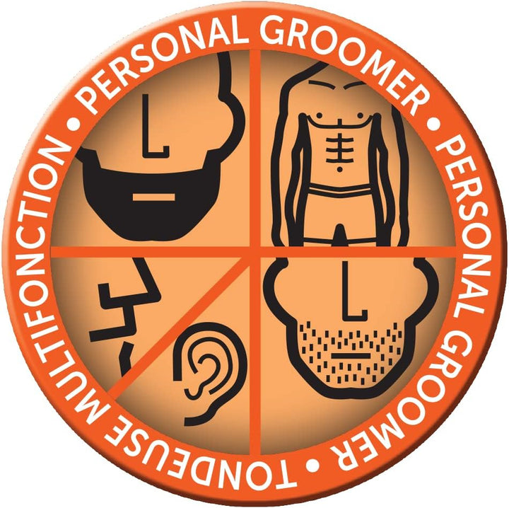 Remington GroomKit PG6130, Stylingset für Gesichts- und Körperhaare, 4 abnehmbare Aufsteckköpfe, sch