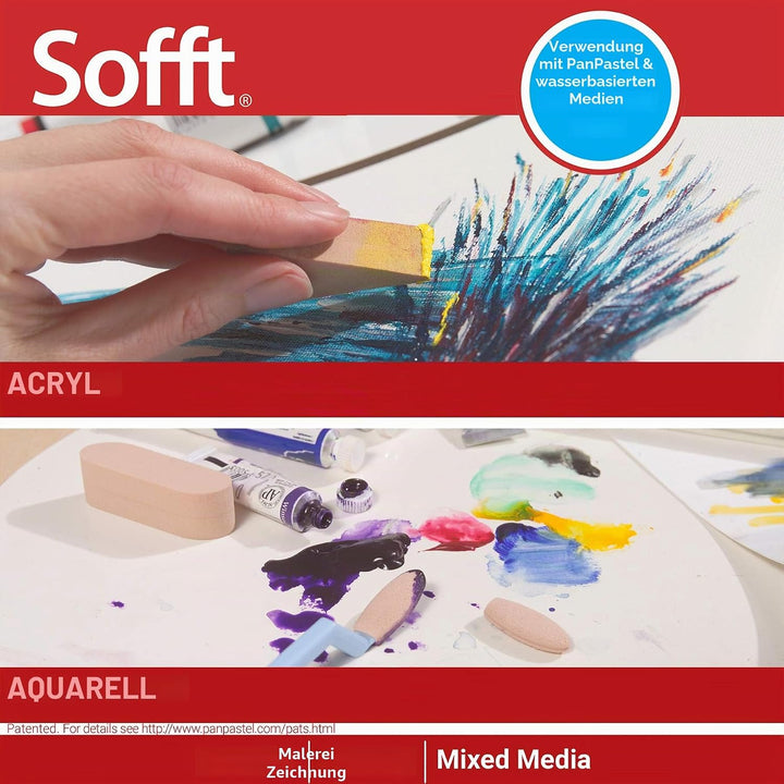 Colorfin PanPastel Sofft Tools Kombinationsset, 44 Stück, 44 Stück (1 Stück)