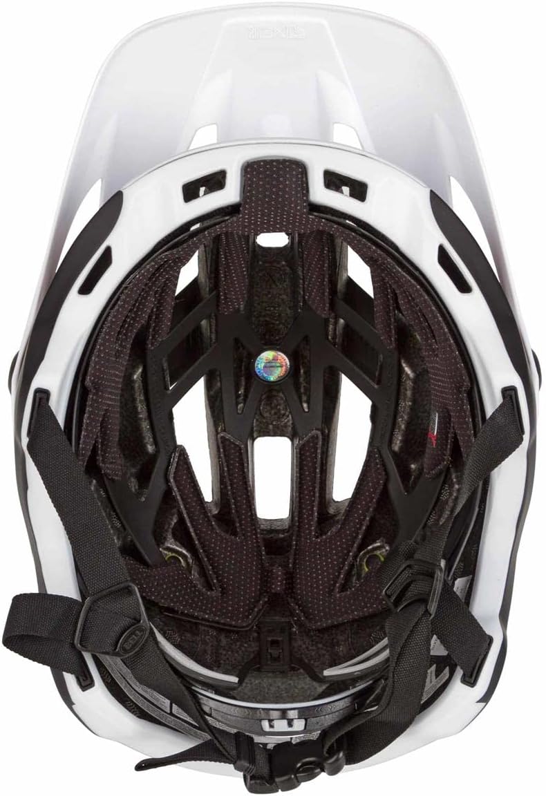 BELL Unisex -Erwachsene Sixer MIPS Fahrradhelm L mat white/black Fasthouse, L mat white/black Fastho