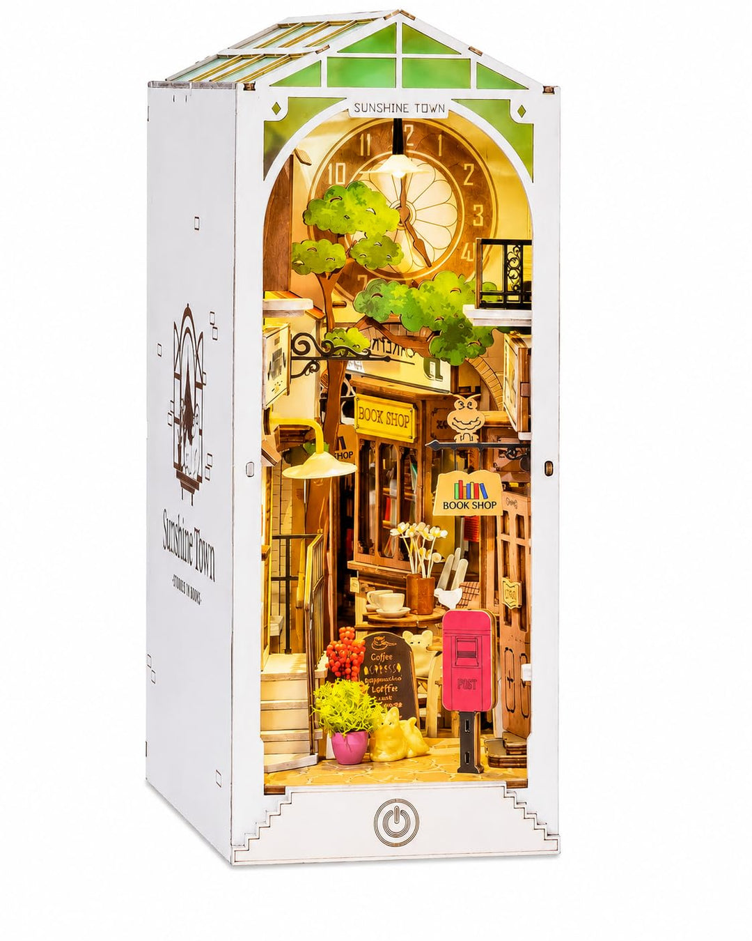 Rolife Book Nook Kits 3D Puzzles Holz Holzpuzzle Erwachsene DIY Bücherecke Holzmodelle Bausätze für