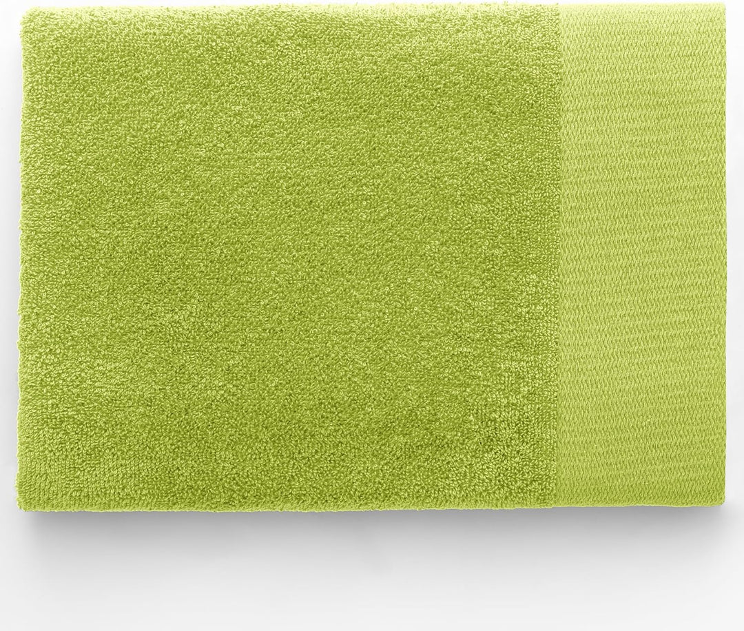 AmeliaHome Handtuch Set Hellgrün 4 Gästetücher 30x50 cm 4 Handtücher 50x100 cm und 2 Duschtücher 70x