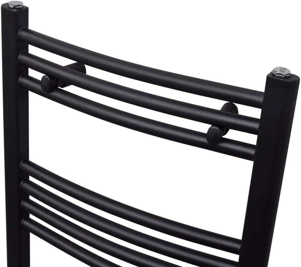 vidaXL Handtuchheizkörper Badheizkörper Handtuchheizer Badheizung 480 x 480 mm Incurvé, Incurvé
