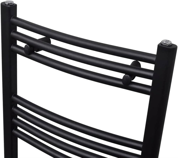 vidaXL Handtuchheizkörper Badheizkörper Handtuchheizer Badheizung 480 x 480 mm Incurvé, Incurvé