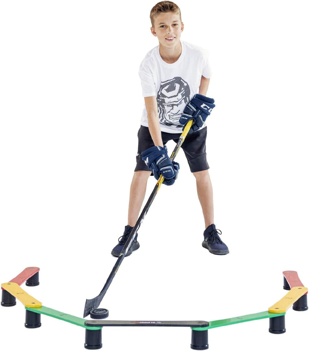Hockey Revolution Stöckehilfe, Ausrüstung für Puck-Kontrolle, Reaktionszeit und Koordination - langl