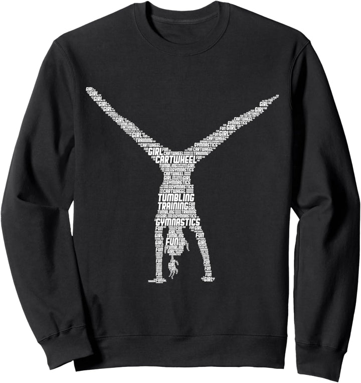 Turnerin Turnen Gymnastik Mädchen Damen Sweatshirt