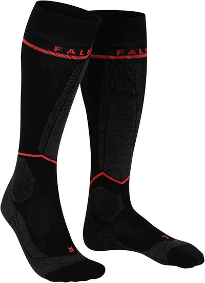 FALKE Damen SK Energizing Wool Skisocken ohne Polster ultradünn Skistrümpfe Kompression Wettkampf at