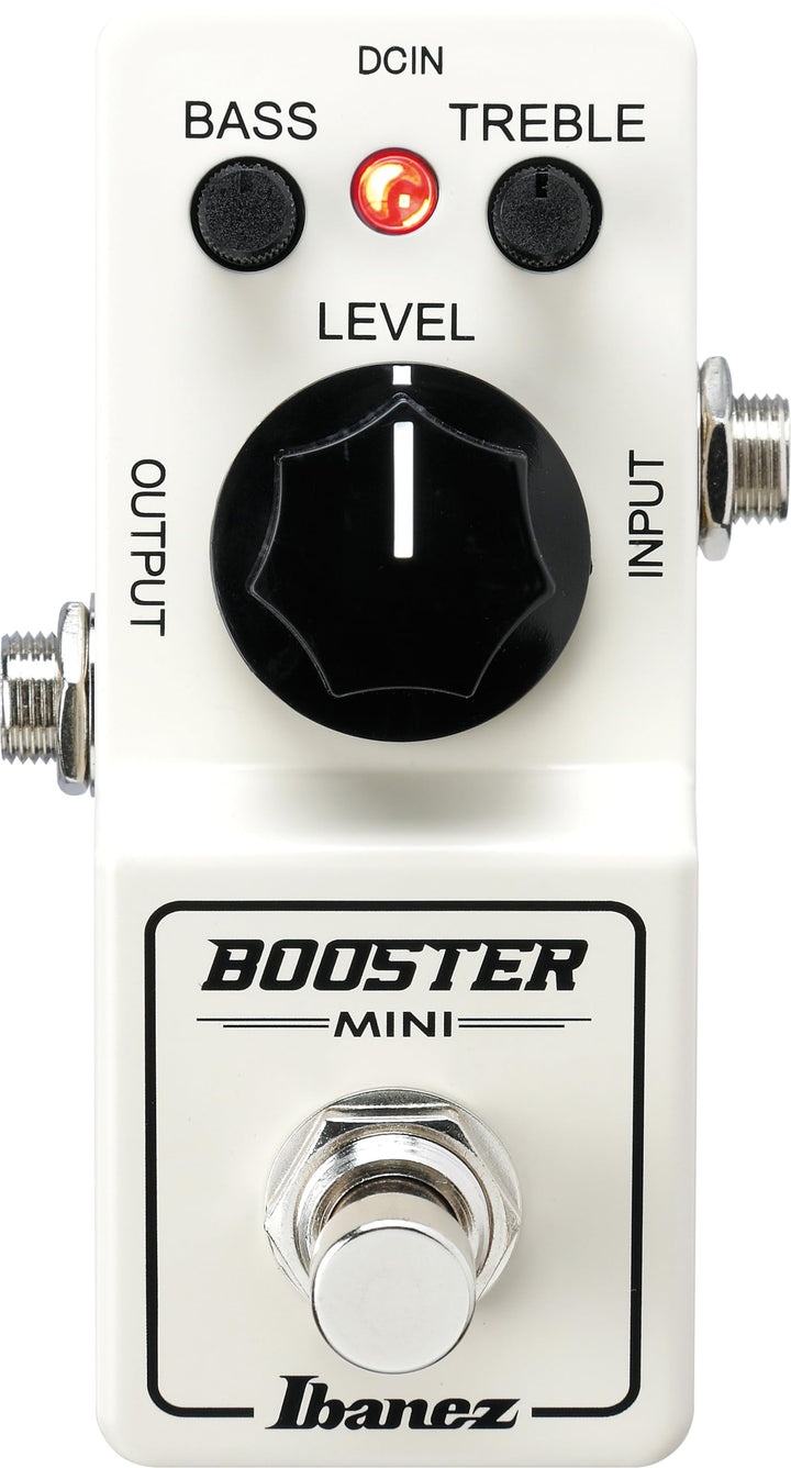 Ibanez BTMINI Booster Pedal - Tru Bypass - White japanisch, japanisch