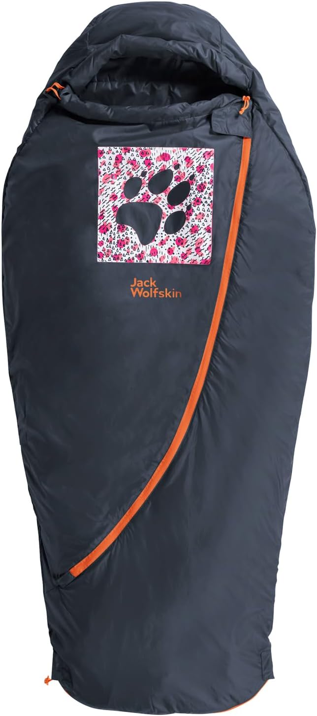 Jack Wolfskin Kinder Grow Up Dreamer Mumienschlafsack LEFT night blue, LEFT night blue