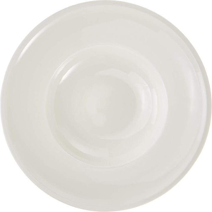 Villeroy &amp; Boch Artesano Original Suppenteller, Porzellan, Weiss, 27.5 x 27.5 x 13 cm, 6 Einheiten