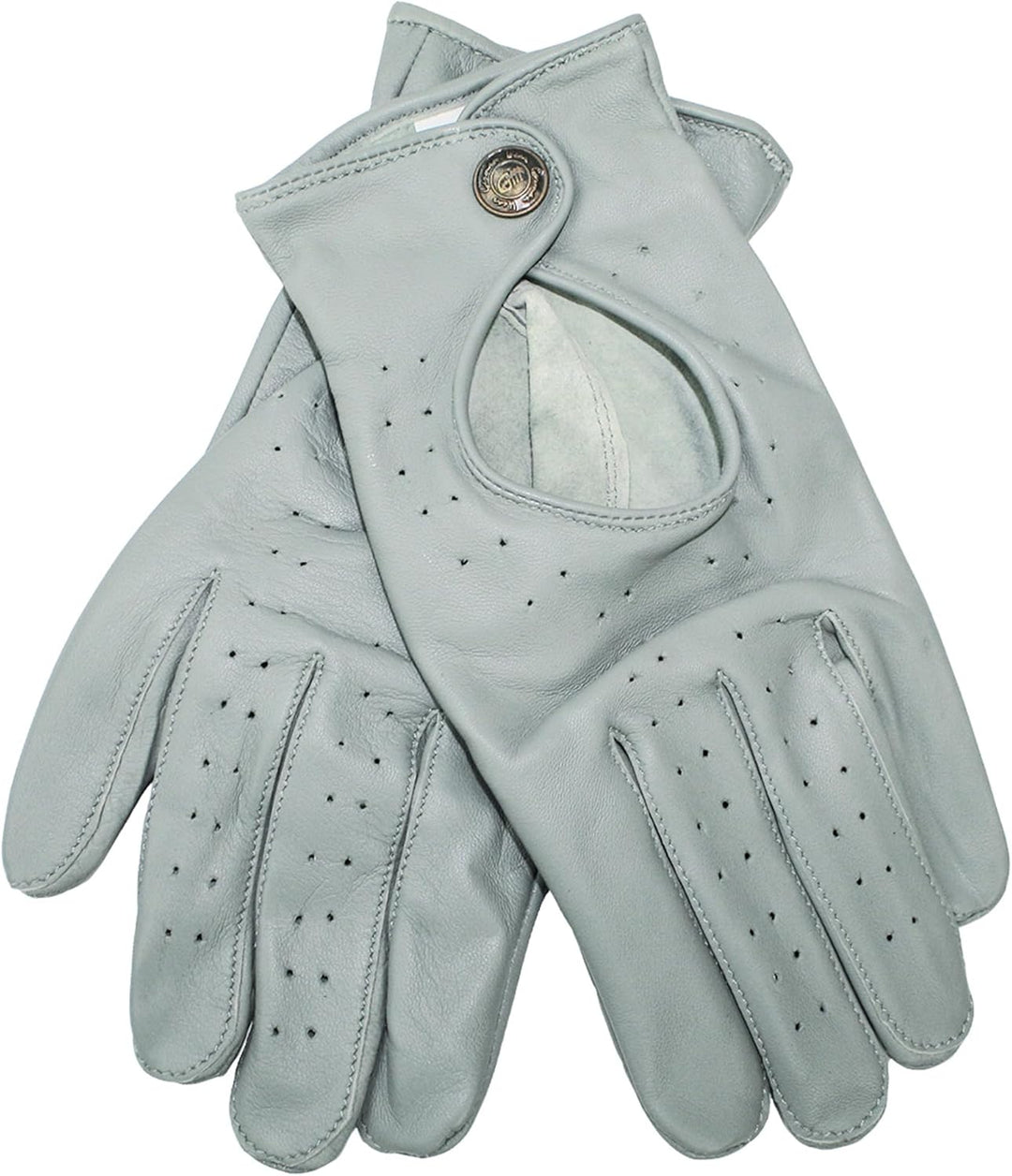 German Wear Unisex Driving Autofahrer-Handschuhe Lederhandschuhe 10=XL Grau, 10=XL Grau