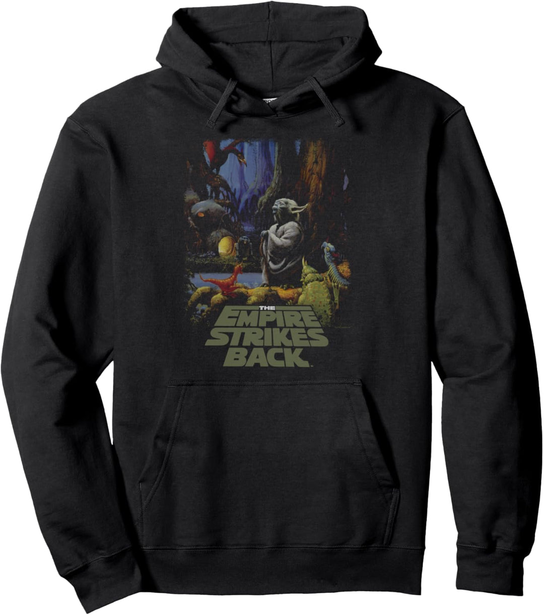 Star Wars Classic Yoda Backdrop Pullover Hoodie