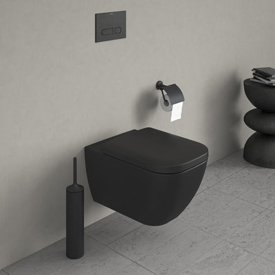 Duravit WC-Sitz Happy D.2, Toilettendeckel mit Absenkautomatik, Klodeckel aus Urea-Duroplast, mit Ed