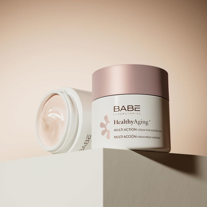 Laboratorios Babé - Multi Acción Crema para piel madura | HealthyAging+ | Facial Hidratante 50 ml |