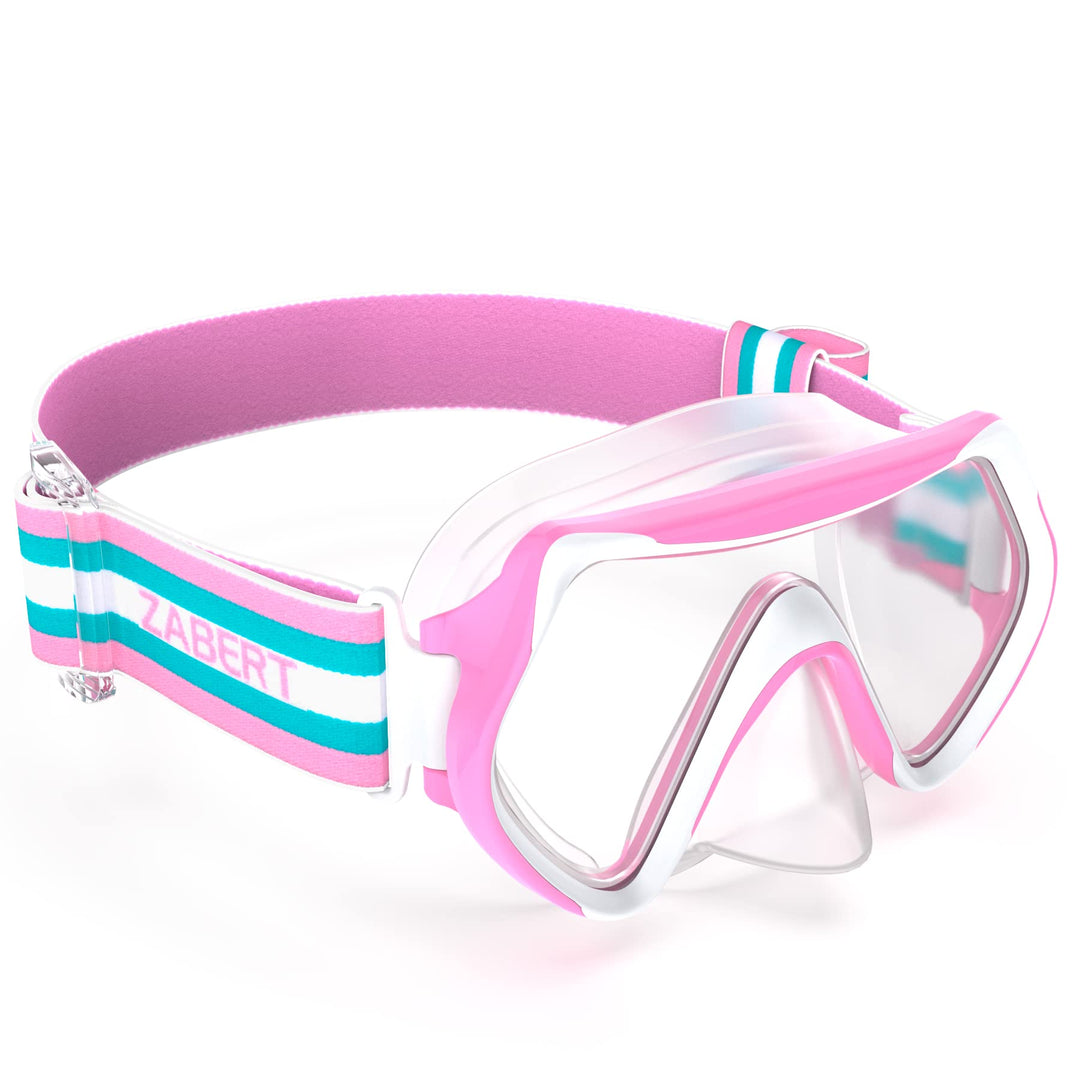 ZABERT M9 Kinder Taucherbrille,Kinder Schwimmbrille für 2 3 4 5 6 Jahre Jungen Mädchen, Prämie beque