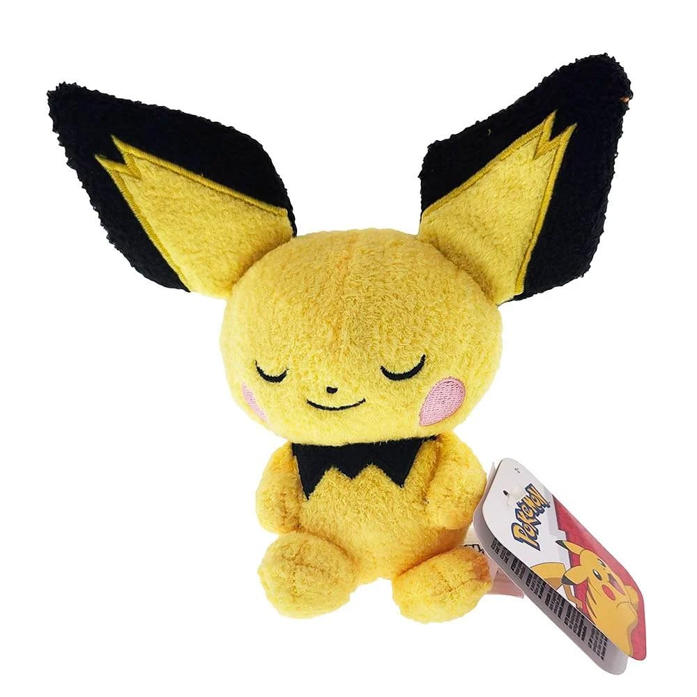 Pokèmon Pichu Sleeping Plush - 5-Inch Premium Plush, Multicolor
