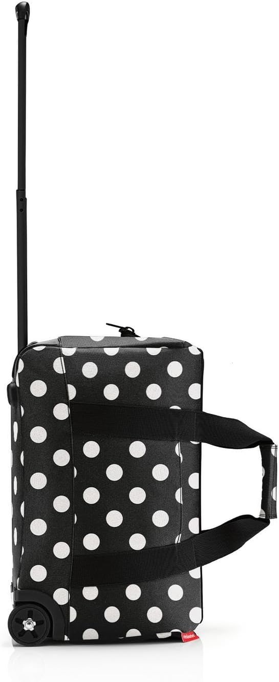 reisenthel allrounder Trolley frame dots white – Vielseitige Arzttasche auf Rollen für Reisen, Arbei