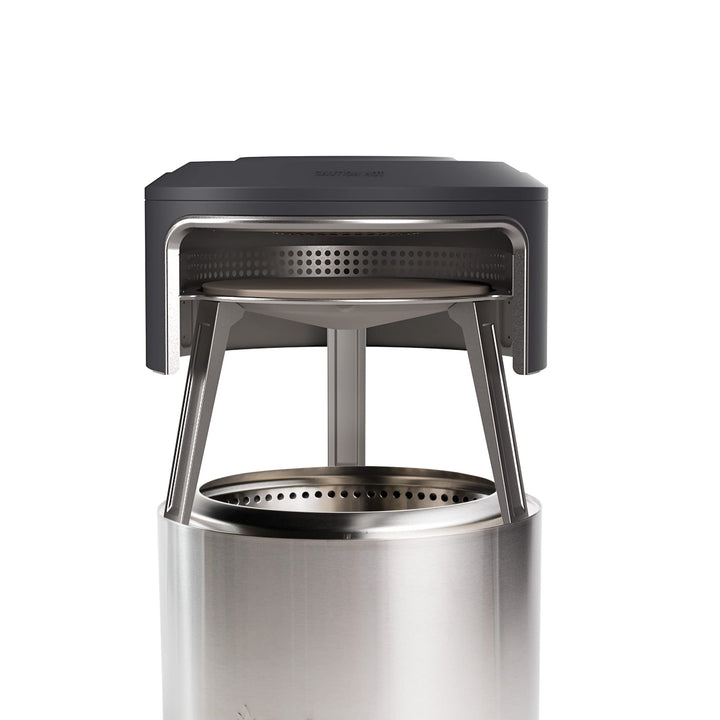 Solo Stove Bonfire Pi Fire Pizzaofen | Outdoor-Pizzaofen Zubehör für Bonfire Feuerstelle, Inkl. Trag