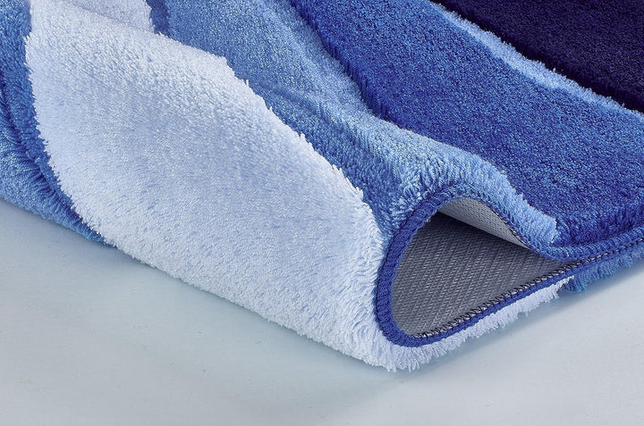 Meusch Badteppich Ocean blau 60 x 100 cm 60 x 100 cm Royalblau, 60 x 100 cm Royalblau