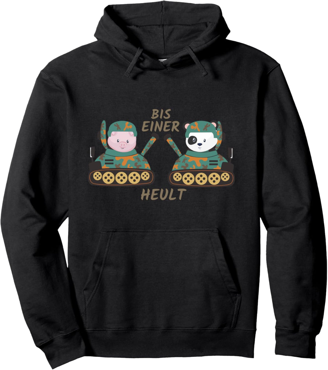Bis einer heult Panzer Pullover Hoodie