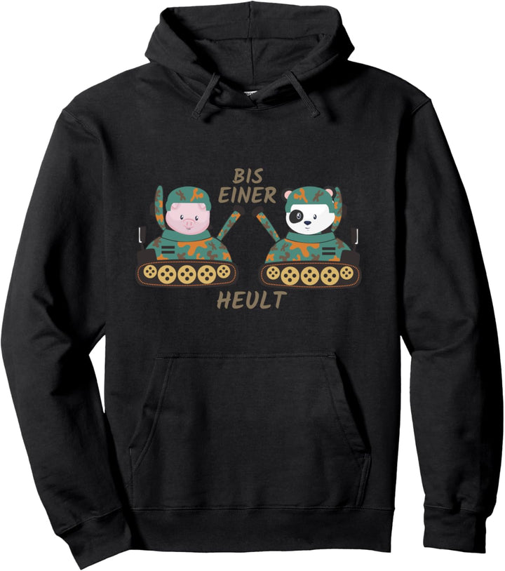 Bis einer heult Panzer Pullover Hoodie