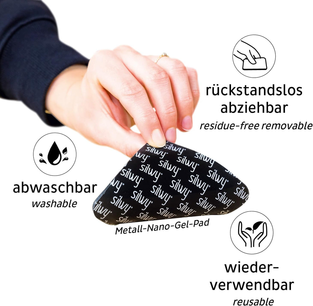 silwy® Super-Magnet-Bowl GREEN (2er-Set) HIGH-TECH-Kunststoff - perfekt für Camping, Caravaning und