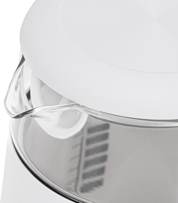 Adler Wasserkocher mit Temperatureinstellung 2200W – Wasser Kocher 1,7L mit LED-Display und Touchpan