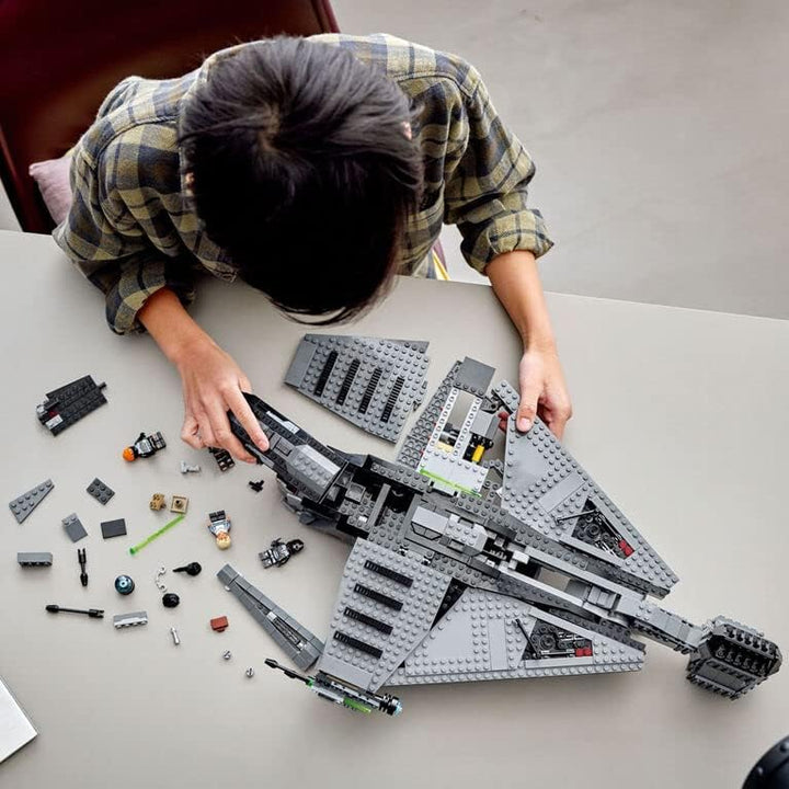 LEGO 75323 Star Wars Die Justifier, baubares Raumschiff-Spielzeug für Jungen und Mädchen, Sternensch